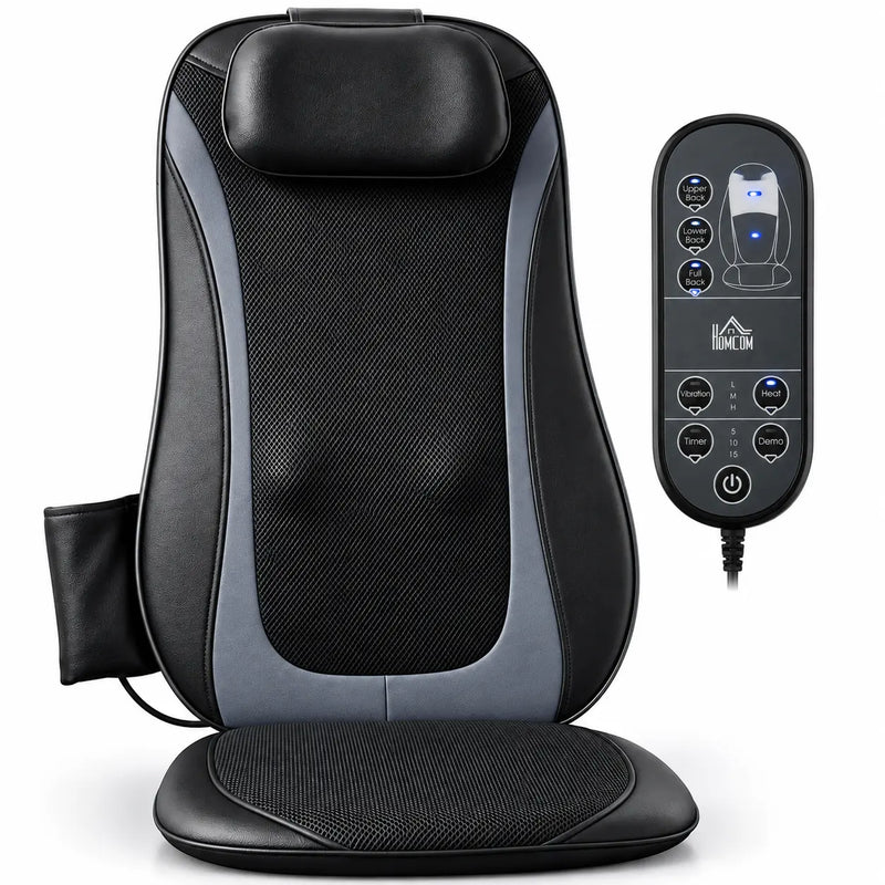 Sur-siège Massant Shiatsu Chauffant – Dos Complet