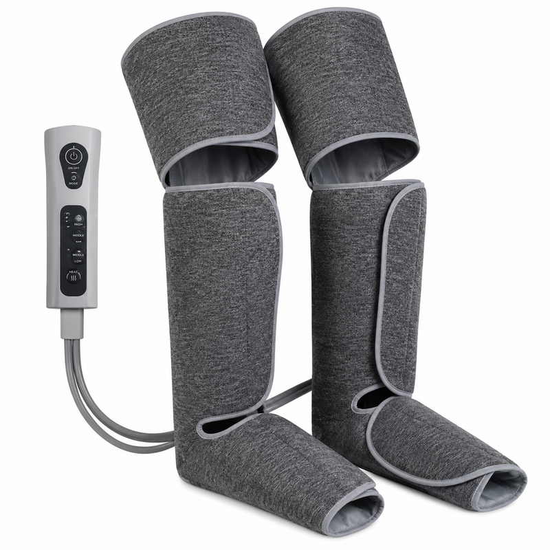 Bottes de pressothérapie avec compression et chaleur