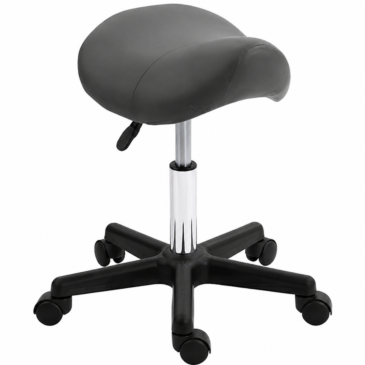 Tabouret selle de massage ergonomique gris Image