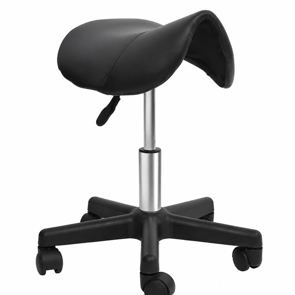 Tabouret selle de massage ergonomique noir