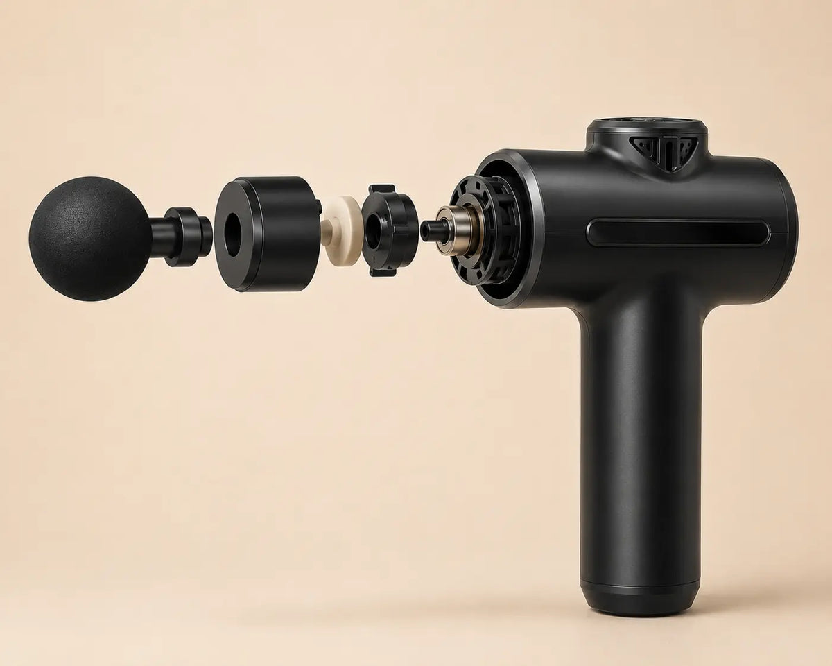 Pistolet de massage plan