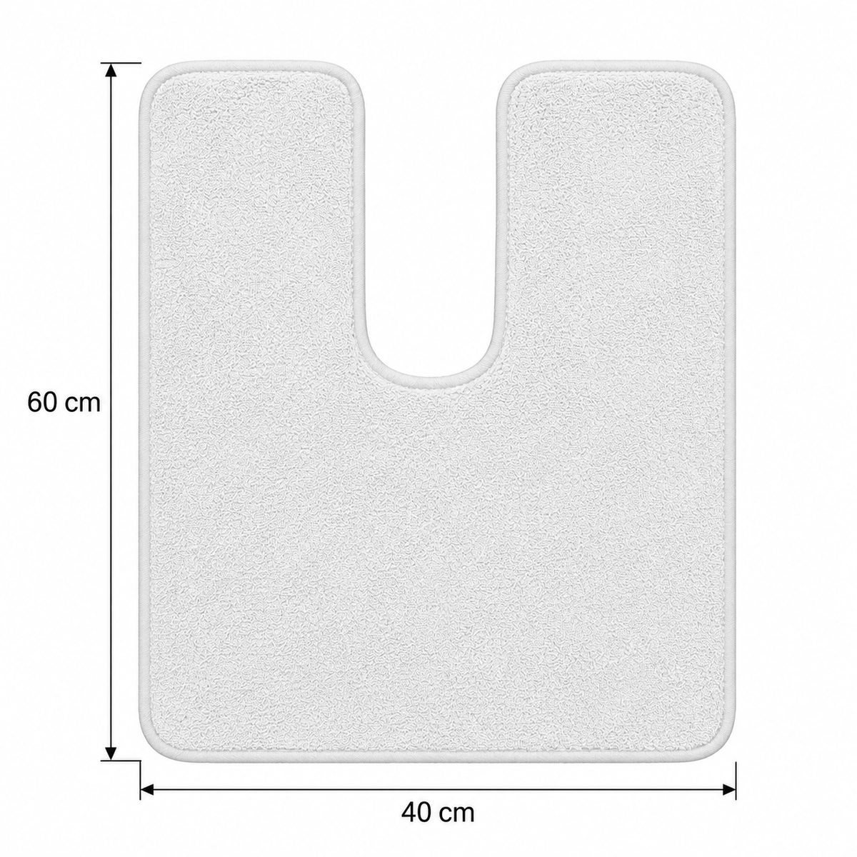 Serviette faciale microfibre en U Calme Atelier