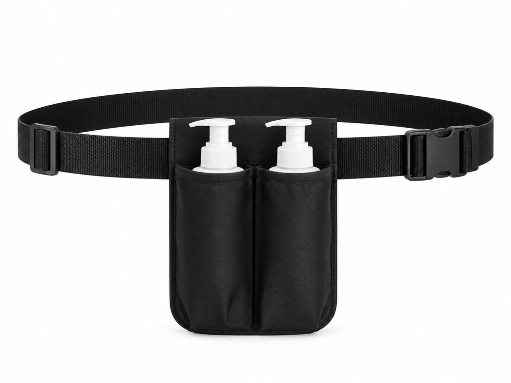 Sacoche ceinture double porte-flacons professionnelle Calme Atelier