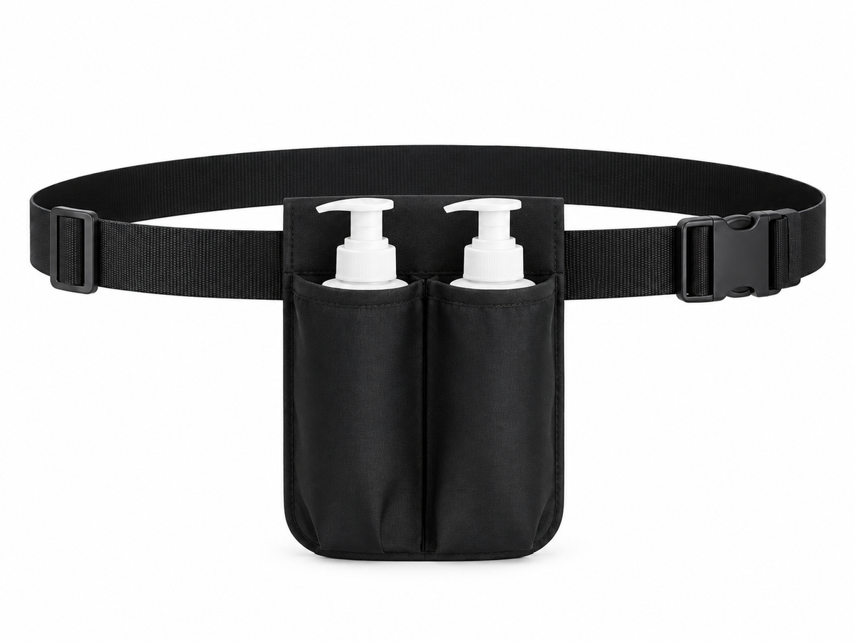 Sacoche ceinture double porte-flacons professionnelle Calme Atelier