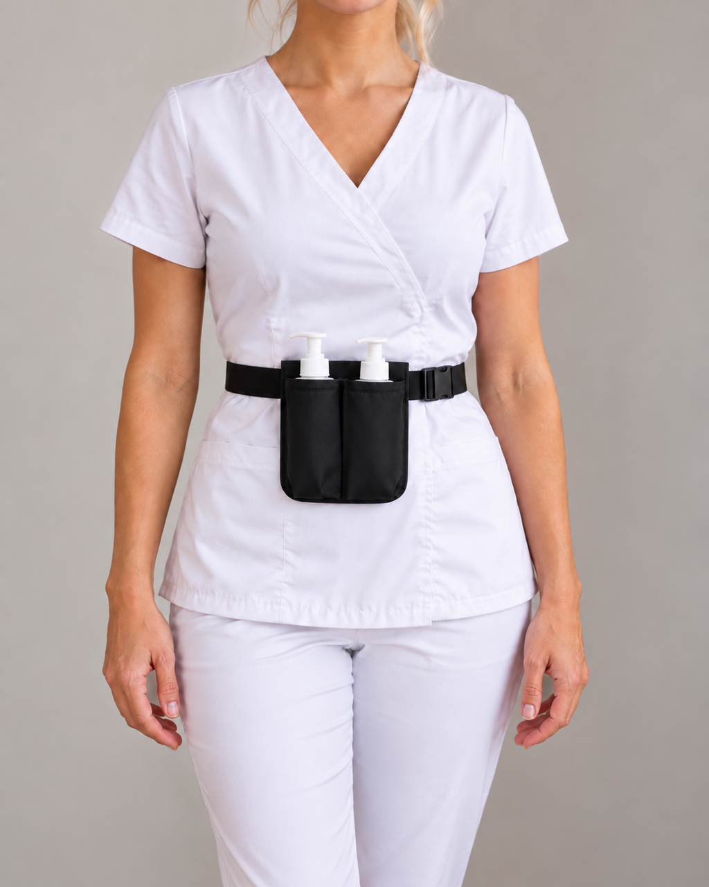 Sacoche ceinture double porte-flacons professionnelle Calme Atelier