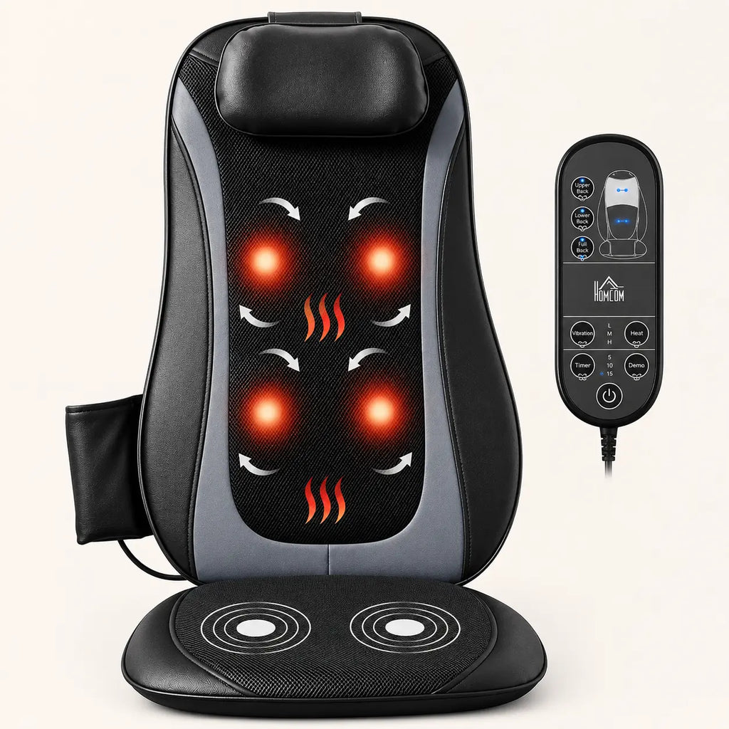Sur-siège Massant Shiatsu Chauffant – Dos Complet Calme Atelier